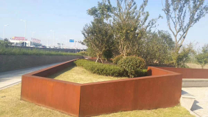 铺前镇耐候钢挡土墙